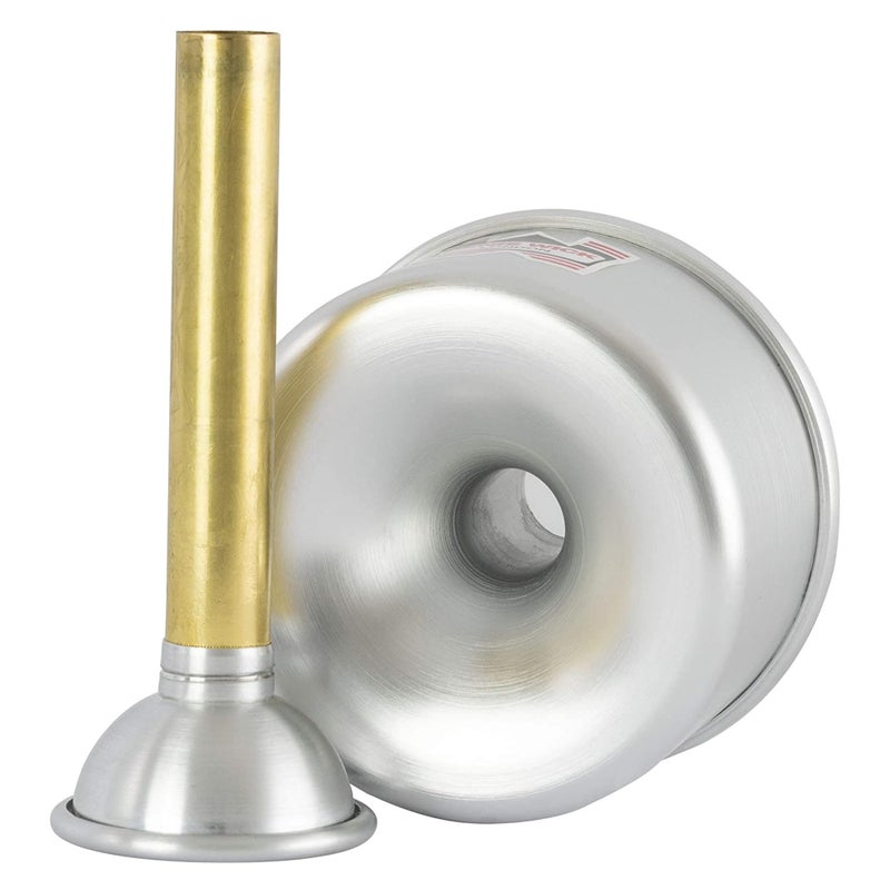 Denis Wick Extending Tube Mute for Trumpet | Aluminum Trumpet Mute | Tube Mute for Brass Instrument | Metal Mute for Low Tone Register | Performance Mute for Trumpet | 6.3 x 3.94 x 3.94 inches - Image 2